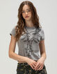 AFFLICTION Rosary Of Life Womens Baby Tee image number 2
