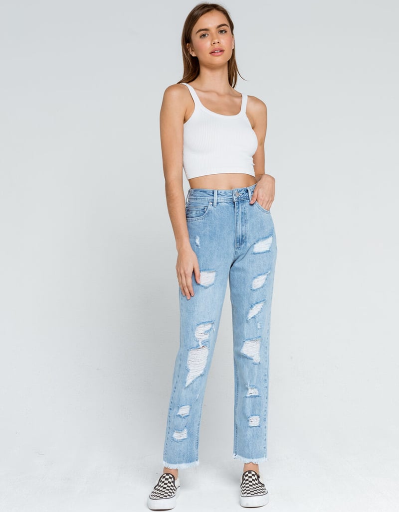 RSQ Super Distressed Womens Jeans image number 0