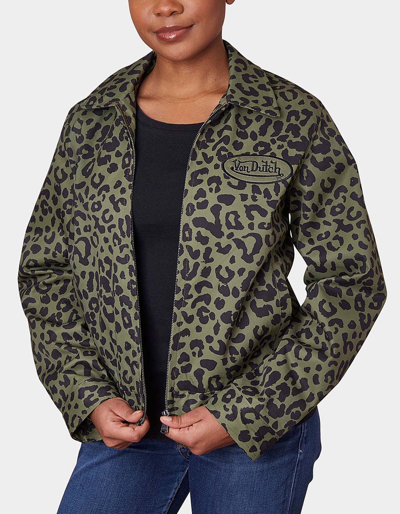 VON DUTCH Mechanical Stretch Twill Womens Jacket image number 4