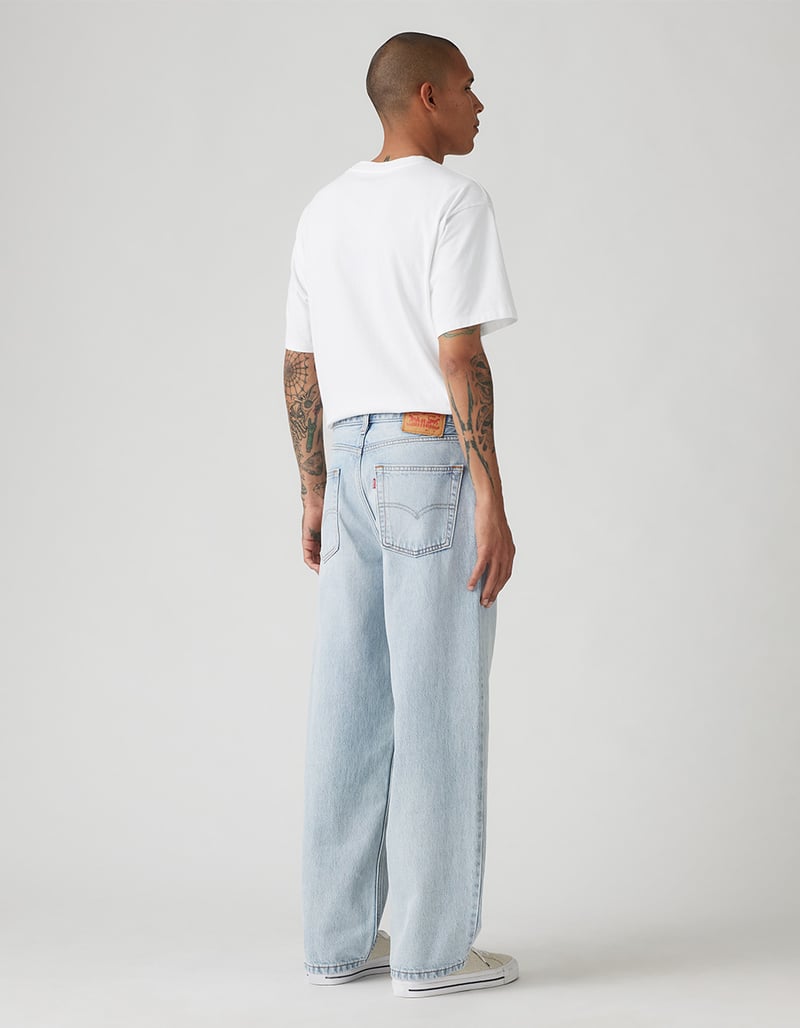 LEVI'S 578 Baggy Mens Jeans - Bag Secured - LIGHT WASH