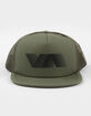 RVCA VA Blur Foamy Trucker Hat image number 2