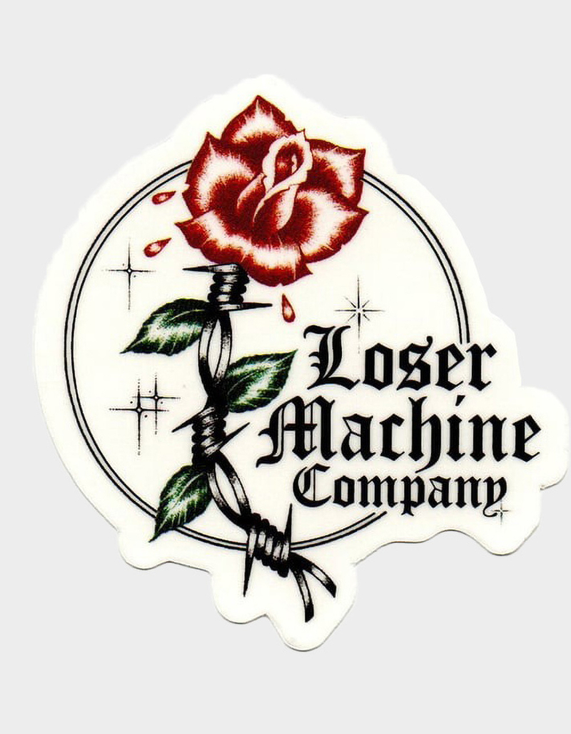 LOSER MACHINE Rose Garden Sticker image number 1
