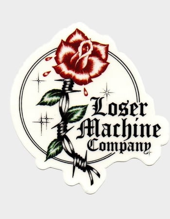 LOSER MACHINE Rose Garden Sticker Alternative Image