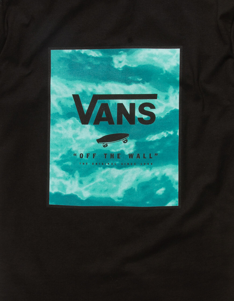 VANS Ocean Fill Print Box Mens Tee image number 1