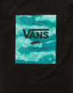 VANS Ocean Fill Print Box Mens Tee image number 2