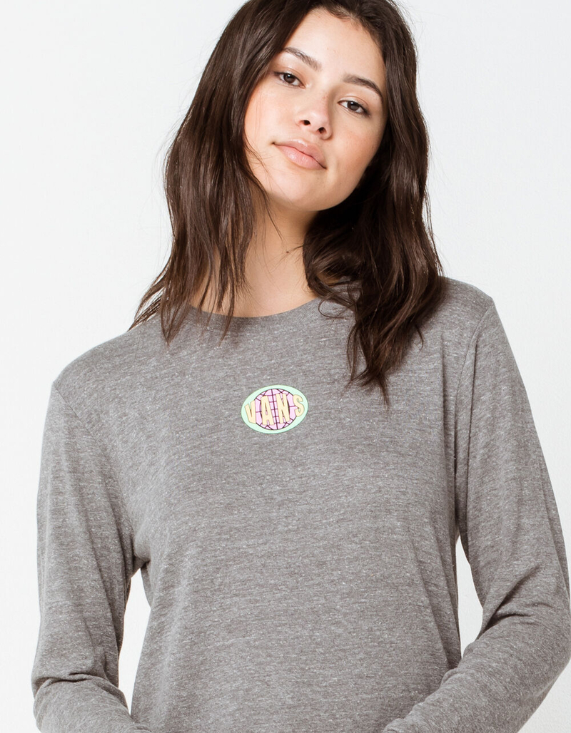 VANS Ovaloid Womens Crop Boyfriend Tee image number 1