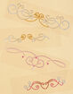 NEVER HAVE I EVER Y2K Baby Rhinestone Tattoo Set image number 3