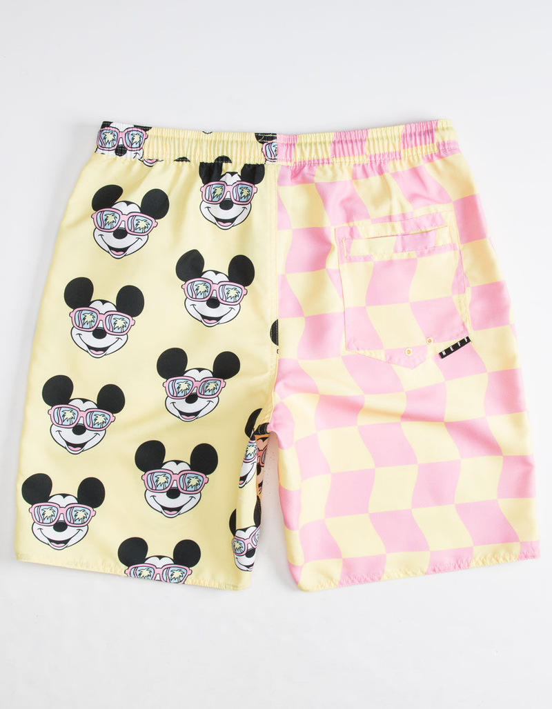 NEFF x Mickey Split Mens Hot Tub Volley Shorts image number 1
