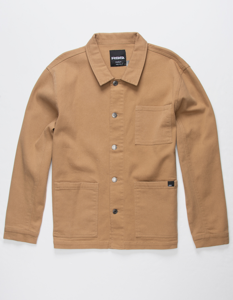 RSQ Mens Chore Jacket TOBACCO Tillys