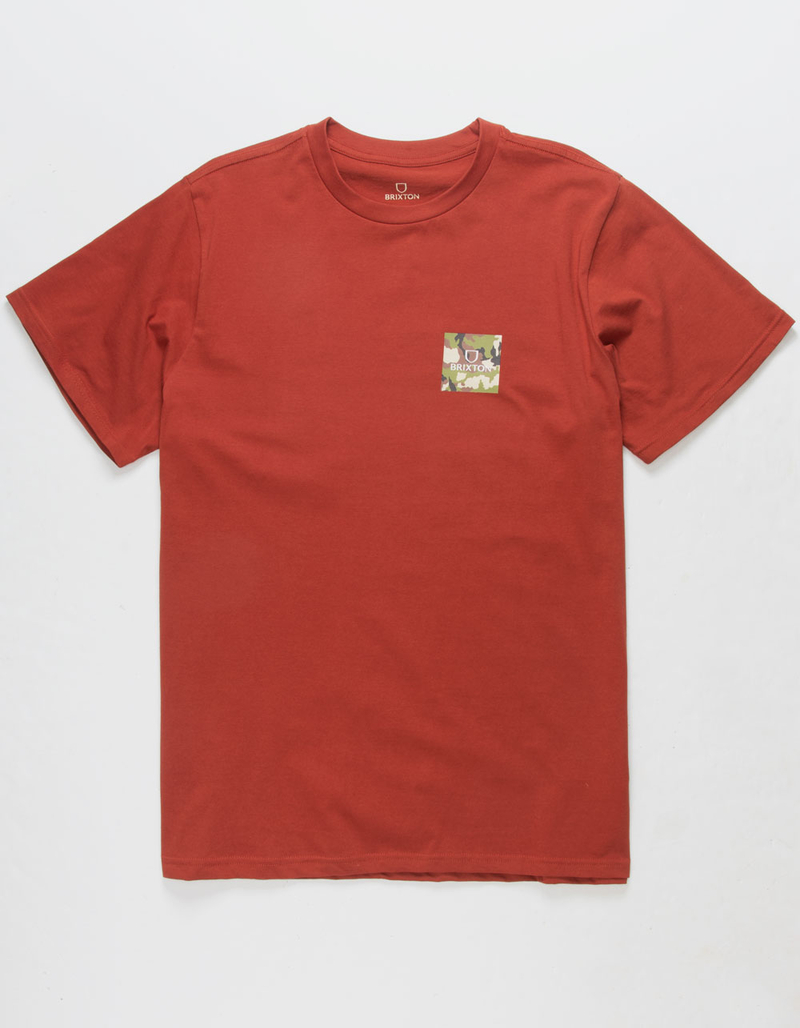 BRIXTON Alpha Square Mens Tee image number 1