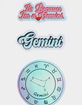 Gemini Zodiac Stickers image number 2