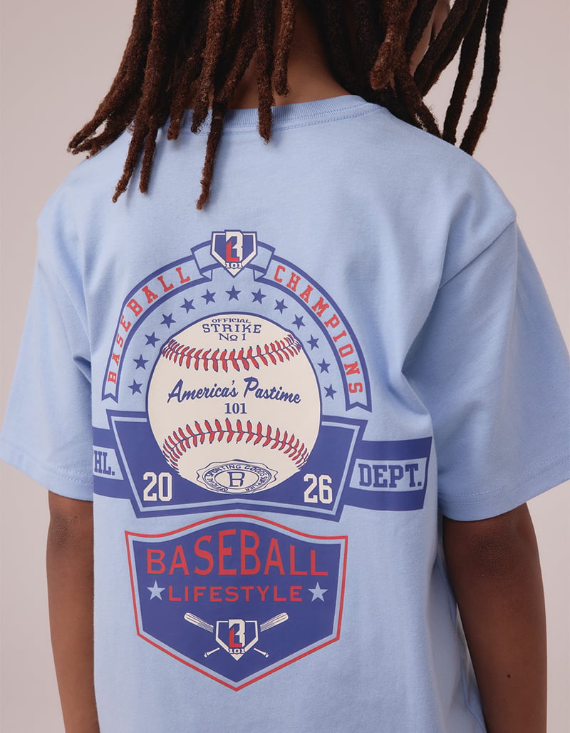 BASEBALL LIFESTYLE 101 Baseball Champions Boys Tee image number 4