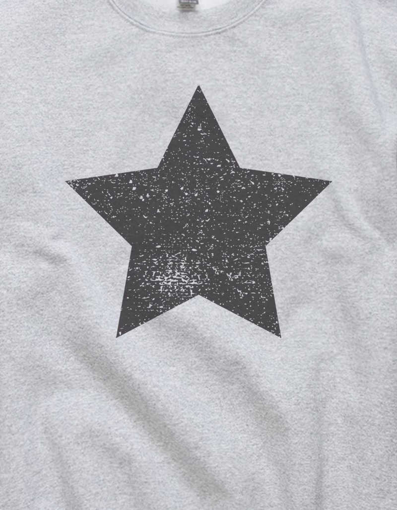 STAR Distressed Unisex Crewneck Sweatshirt image number 1