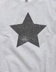 STAR Distressed Unisex Crewneck Sweatshirt image number 2