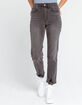 WEST OF MELROSE Womens High Rise Straight Jeans image number 2