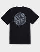 SANTA CRUZ Web Dot Mono Mens Tee image number 1