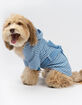 SILVER PAW Rubert Stripe Dog Robe image number 1