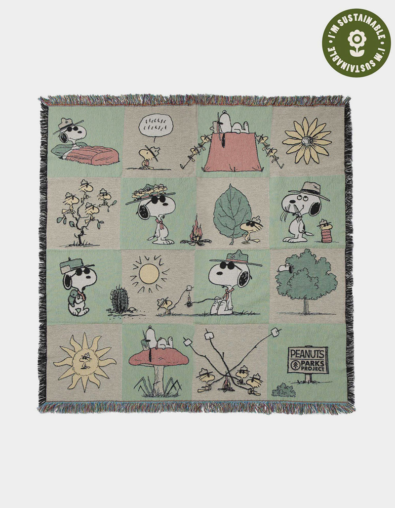 PARKS PROJECT x Peanuts Throw Blanket image number 0