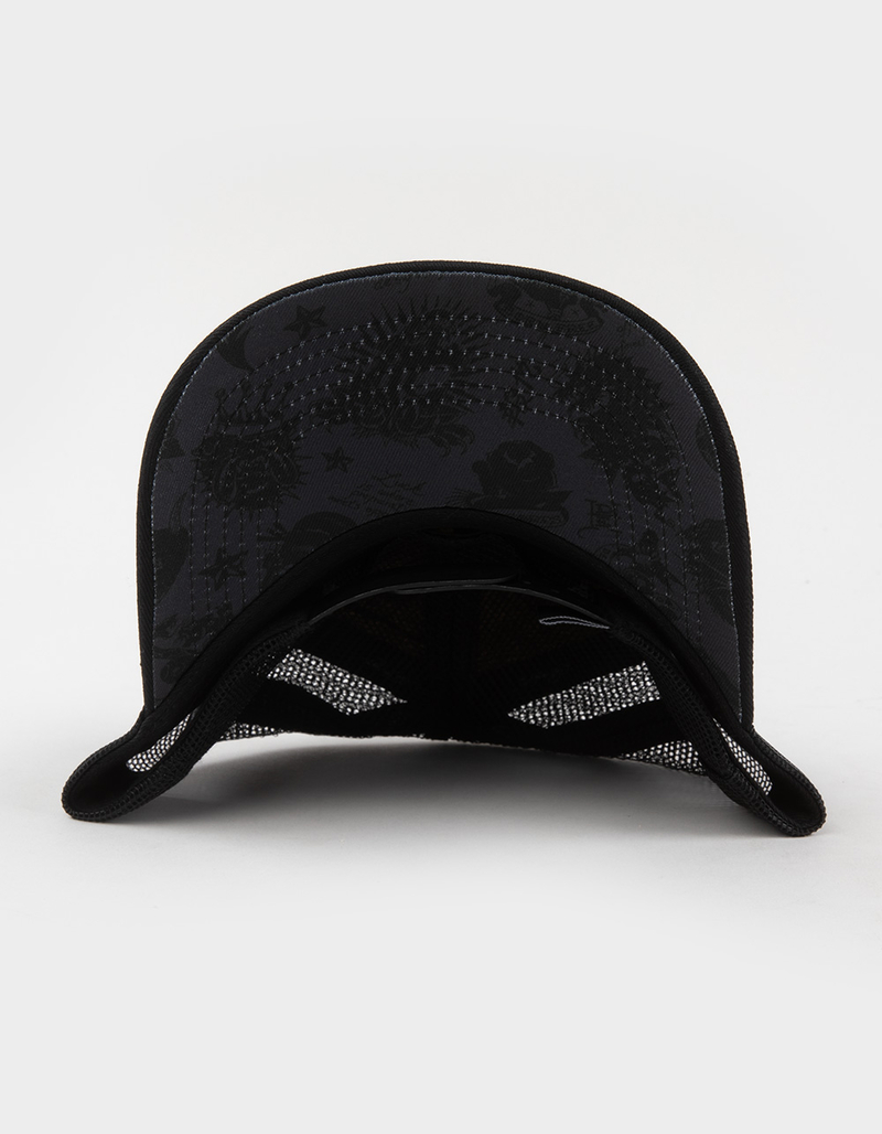 ED HARDY Rhinestone Panther Womens Trucker Hat image number 3
