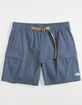 THE NORTH FACE Class V Mens Blue Belted Shorts image number 2