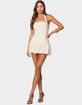 EDIKTED Bryn Bubble Skirt Mini Dress image number 1