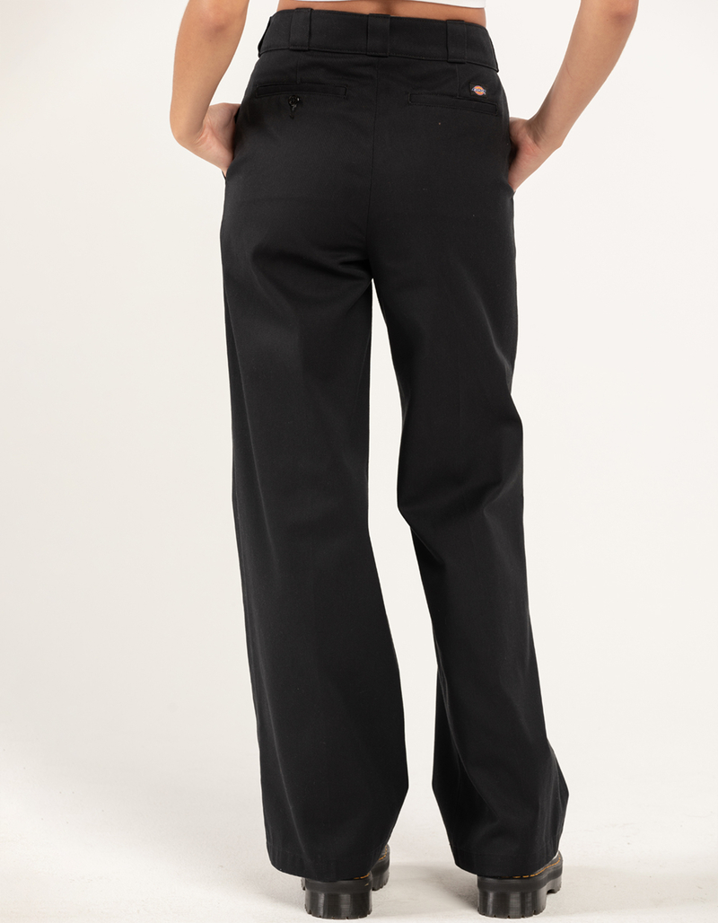 DICKIES Womens Wide Leg Work Pants image number 3