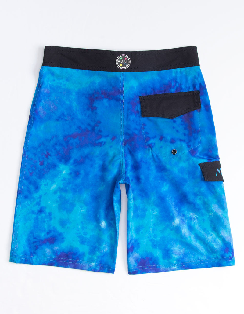 MAUI AND SONS Watercolor Boys Boardshorts image number 1
