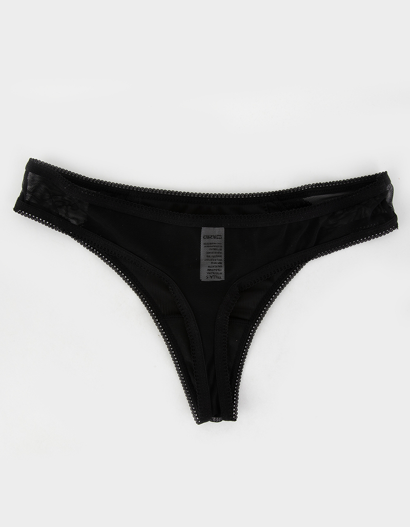 FULL TILT Velvet Rib Thong image number 1
