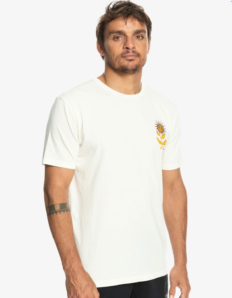 QUIKSILVER Sun Bloom Mens Tee image number 4