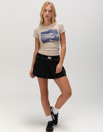 BDG Urban Outfitters Alexandra Womens Boxer Mini Skirt Primary Image