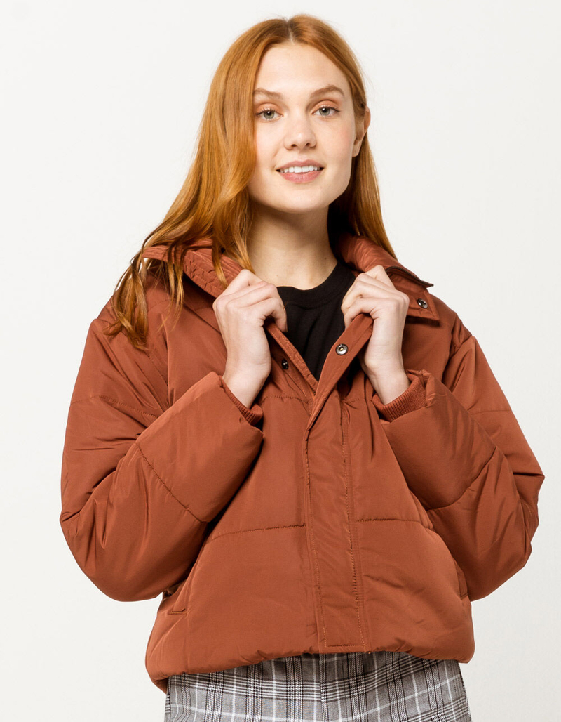 RVCA Eezeh Crop Womens Puffer Jacket image number 0