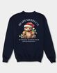 BEAR Beary Merry Unisex Kids Crewneck Sweatshirt image number 2