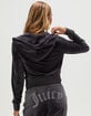 JUICY COUTURE Front Bling Womens Zip-Up Hoodie image number 4