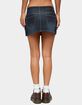EDIKTED Chiara Denim Micro Skirt image number 3