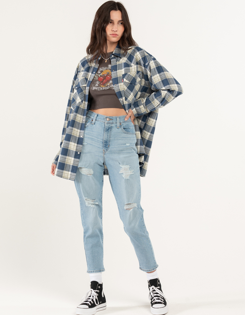 LEVI'S Womens High Waisted Mom Jeans image number 0