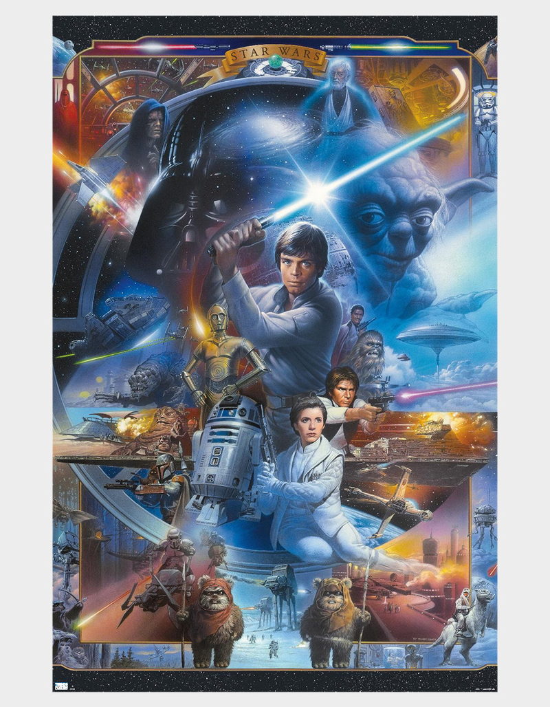 DISNEY Star Wars Original Trilogy Collage Poster image number 0