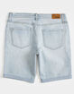 RSQ Mens Light Roll Cuff Denim Shorts image number 6