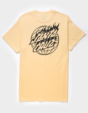 SANTA CRUZ Global Flame Dot Mens Tee Primary Image