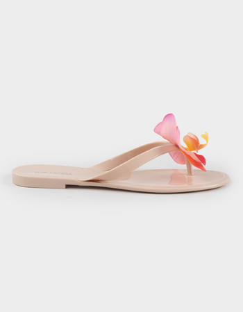 TOP MODA Hibiscus Womens Flip Flops Alternative Image