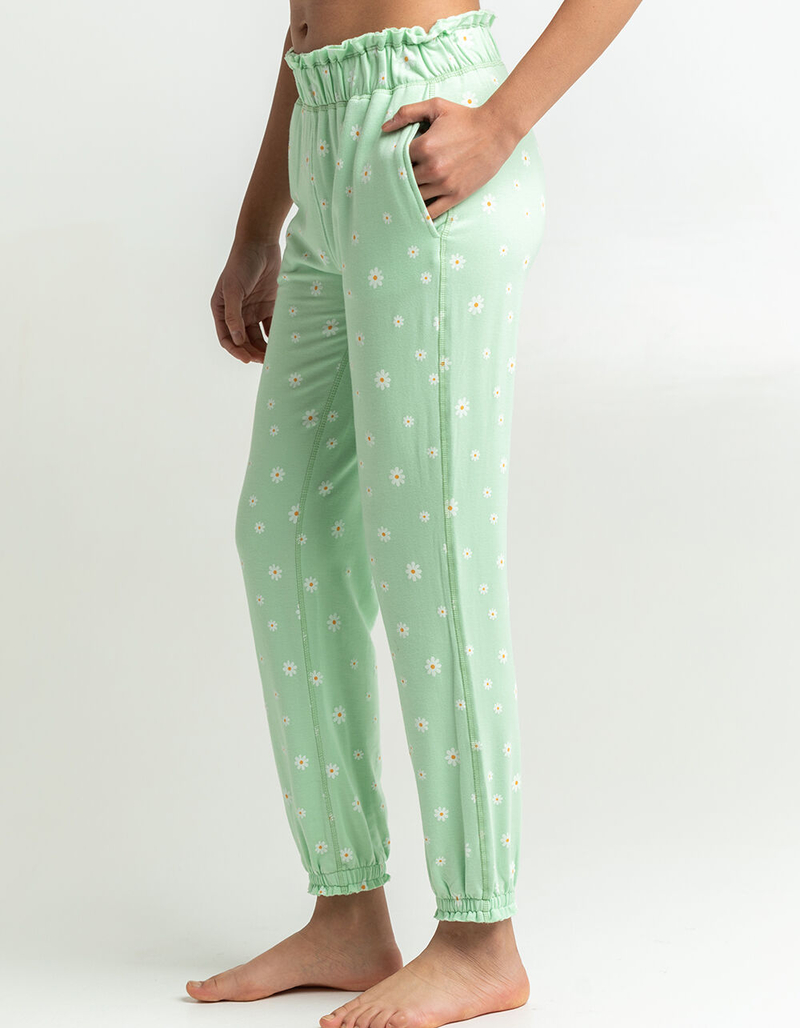 SKY AND SPARROW Printed Cozy Womens Jogger image number 2