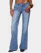 EDIKTED Kiarah Low Rise Flared Jeans image number 1