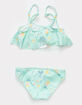 ROXY Mermaid Spirit Flutter Little Girls Bikini Set (4-6) image number 2