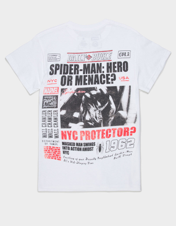 CVLA x Marvel Spider-Man Hero Or Menace Mens Tee Primary Image