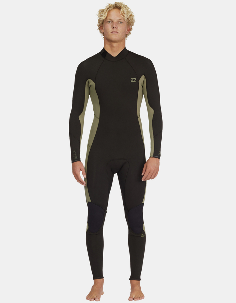 BILLABONG 3/2 Absolute Back Zip Mens Full Wetsuit image number 7