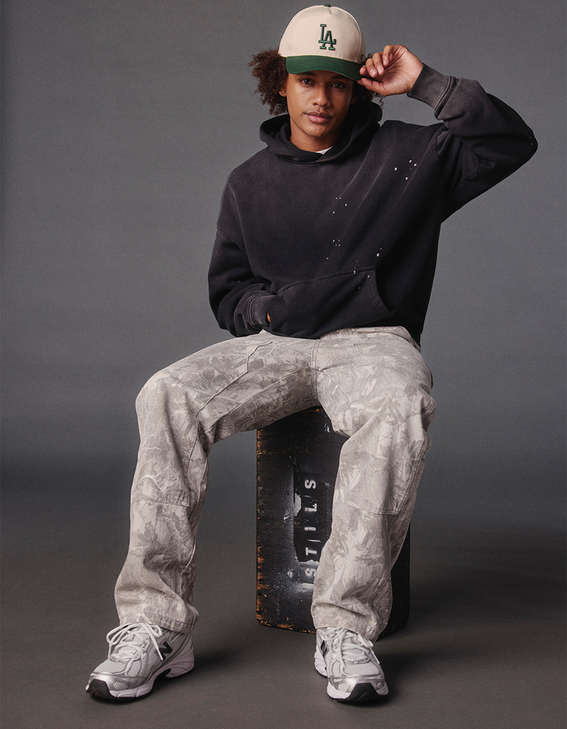 RSQ Mens Baggy Camo Print 5 Pocket Pants image number 10