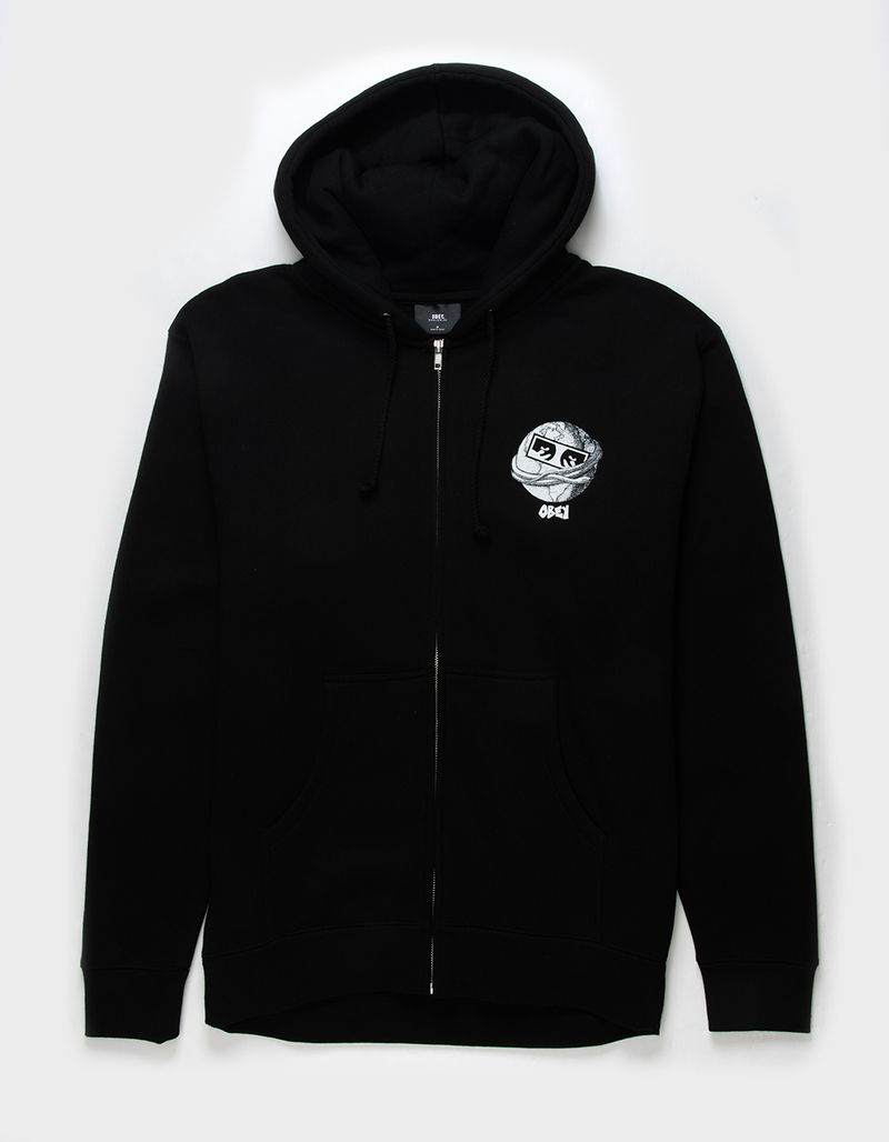 OBEY Perpetual Snake Mens Zip Hoodie image number 1