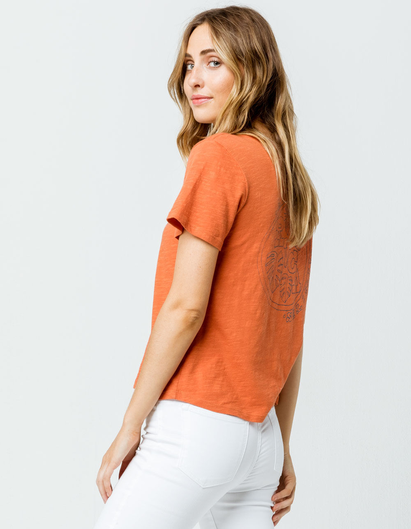 RVCA Floral Seal Womens Baby Tee image number 2