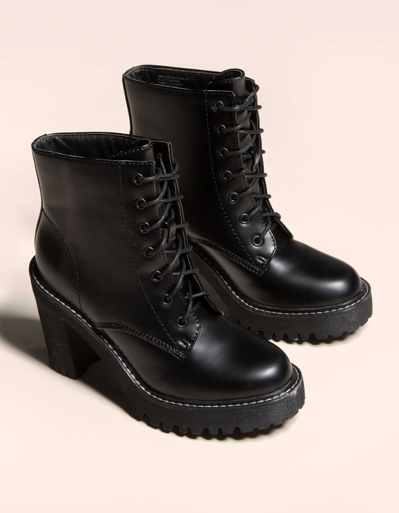 MADDEN GIRL Lace Up Lug Boot image number 0