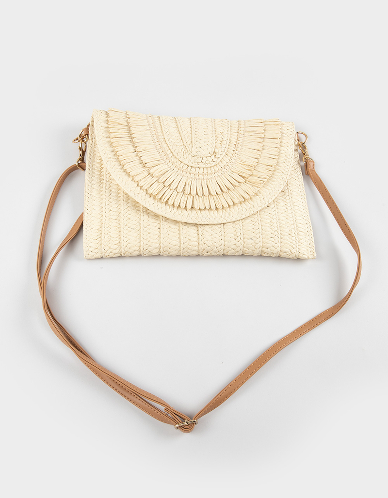 Straw Clutch Bag image number 6