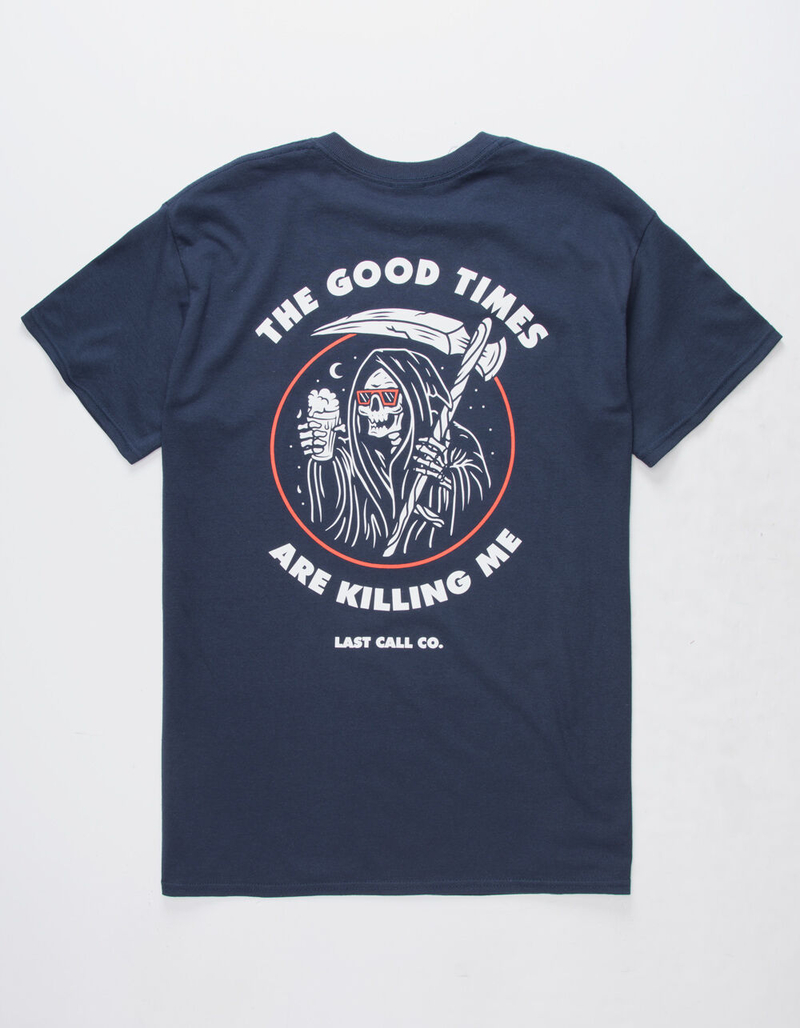 LAST CALL CO. Killing Me Mens T-Shirt image number 0